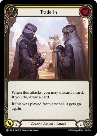 Trade In (Yellow) (HVY232) - Heavy Hitters