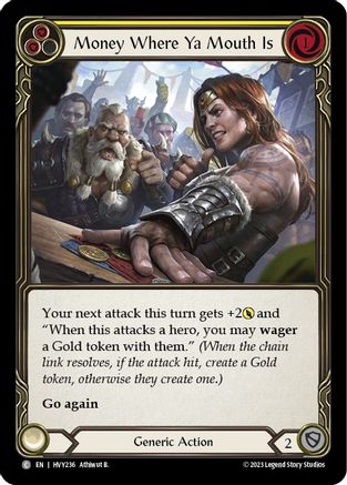 Money Where Ya Mouth Is (Yellow) (HVY236) - Heavy Hitters