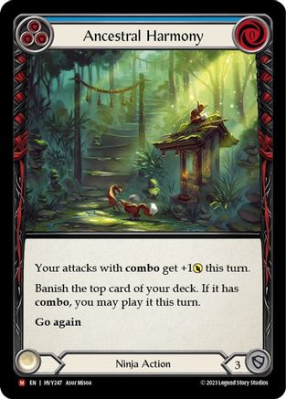 Ancestral Harmony (HVY247) - Heavy Hitters Rainbow Foil