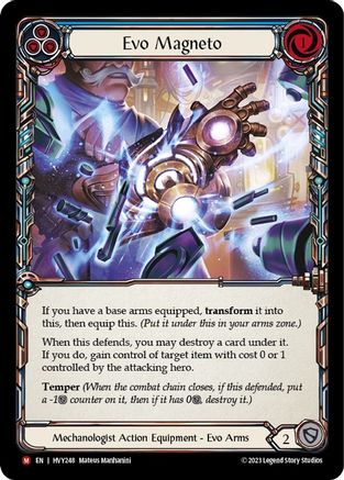 Evo Magneto (HVY248) - Heavy Hitters Cold Foil