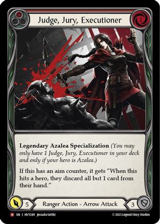 Judge, Jury, Executioner (HVY249) - Heavy Hitters Rainbow Foil
