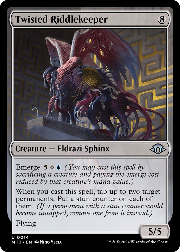 Twisted Riddlekeeper (MH3-014) - Modern Horizons 3 - Premium MTG Single from Wizards of the Coast - Just $0.25! Shop now at Game Crave Tournament Store