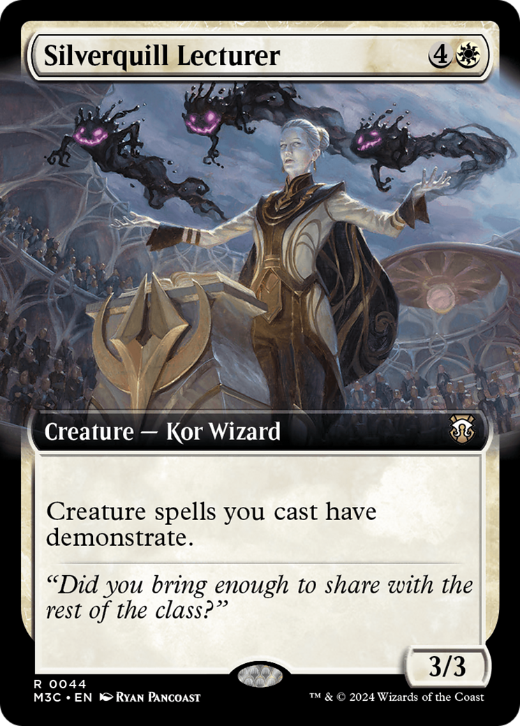 Silverquill Lecturer (M3C-044) - Modern Horizons 3 Commander: (Extended Art) Foil - Premium MTG Single from Wizards of the Coast - Just $0.60! Shop now at Game Crave Tournament Store