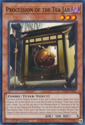 Procession of the Tea Jar (PHNI-EN031) - Phantom Nightmare 1st Edition - Premium Yugioh Single from Konami - Just $0.25! Shop now at Game Crave Tournament Store