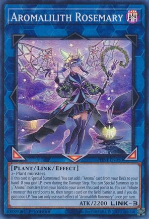 Aromalilith Rosemary (PHNI-EN050) - Phantom Nightmare 1st Edition - Premium Yugioh Single from Konami - Just $0.25! Shop now at Game Crave Tournament Store