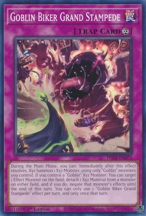 Goblin Biker Grand Stampede (PHNI-EN075) - Phantom Nightmare 1st Edition - Premium Yugioh Single from Konami - Just $0.25! Shop now at Game Crave Tournament Store