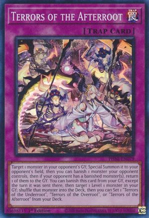 Terrors of the Afterroot (PHNI-EN079) - Phantom Nightmare 1st Edition - Premium Yugioh Single from Konami - Just $0.25! Shop now at Game Crave Tournament Store