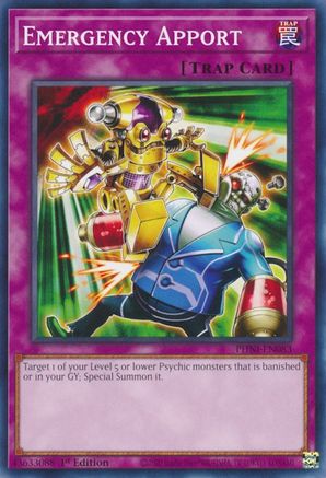 Emergency Apport (PHNI-EN083) - Phantom Nightmare 1st Edition - Premium Yugioh Single from Konami - Just $0.25! Shop now at Game Crave Tournament Store