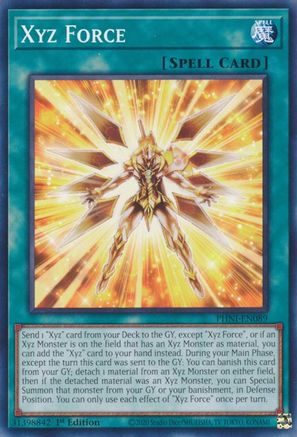 Xyz Force (PHNI-EN089) - Phantom Nightmare 1st Edition - Premium Yugioh Single from Konami - Just $0.25! Shop now at Game Crave Tournament Store
