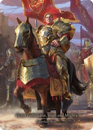 Victor Goldmane, High and Mighty (Marvel) (HVY047) - Heavy Hitters Cold Foil