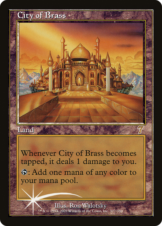 City of Brass (7ED-327) - 7th Edition Foil