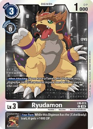 Ryudamon (English Exclusive) (LM-015) - Exceed Apocalypse Foil - Premium Digimon Single from Bandai - Just $0.25! Shop now at Game Crave Tournament Store