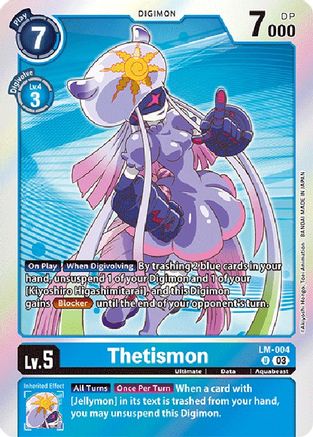 Thetismon (English Exclusive) (LM-004) - Exceed Apocalypse Foil - Premium Digimon Single from Bandai - Just $0.25! Shop now at Game Crave Tournament Store