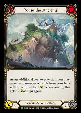 Rouse the Ancients - JDG021 (JDG021) - Flesh and Blood: Promo Cards Cold Foil
