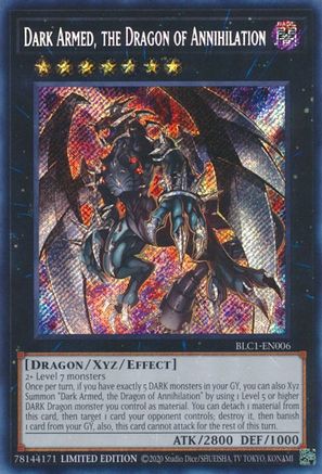 Dark Armed, the Dragon of Annihilation (BLC1-EN006) - Battles of Legend: Chapter 1 Limited - Premium Yugioh Single from Konami - Just $6.43! Shop now at Game Crave Tournament Store