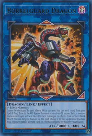 Borrelguard Dragon (BLC1-EN019) - Battles of Legend: Chapter 1 1st Edition - Premium Yugioh Single from Konami - Just $0.30! Shop now at Game Crave Tournament Store