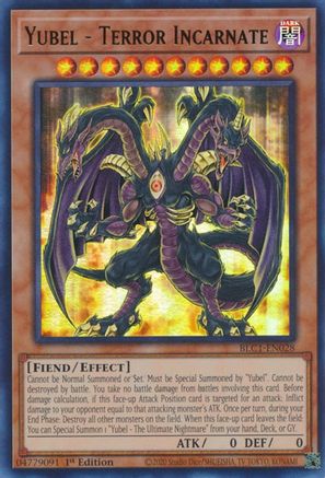 Yubel - Terror Incarnate (BLC1-EN028) - Battles of Legend: Chapter 1 1st Edition - Premium Yugioh Single from Konami - Just $1.14! Shop now at Game Crave Tournament Store