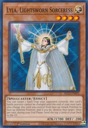 Lyla, Lightsworn Sorceress (BLC1-EN055) - Battles of Legend: Chapter 1 1st Edition - Premium Yugioh Single from Konami - Just $0.31! Shop now at Game Crave Tournament Store