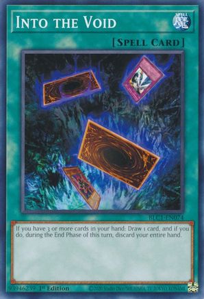 Into the Void (BLC1-EN074) - Battles of Legend: Chapter 1 1st Edition - Premium Yugioh Single from Konami - Just $0.35! Shop now at Game Crave Tournament Store