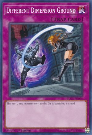 Different Dimension Ground (BLC1-EN076) - Battles of Legend: Chapter 1 1st Edition - Premium Yugioh Single from Konami - Just $0.85! Shop now at Game Crave Tournament Store