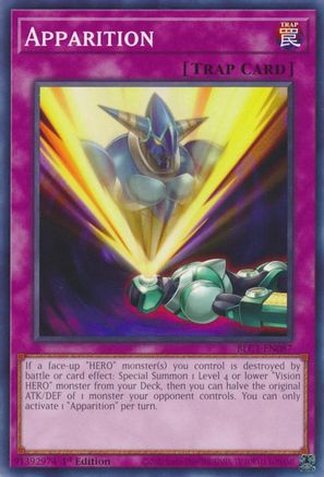 Apparition (BLC1-EN087) - Battles of Legend: Chapter 1 1st Edition - Premium Yugioh Single from Konami - Just $0.25! Shop now at Game Crave Tournament Store