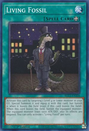 Living Fossil (BLC1-EN104) - Battles of Legend: Chapter 1 1st Edition - Premium Yugioh Single from Konami - Just $0.25! Shop now at Game Crave Tournament Store