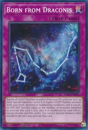 Born from Draconis (BLC1-EN106) - Battles of Legend: Chapter 1 1st Edition - Premium Yugioh Single from Konami - Just $0.25! Shop now at Game Crave Tournament Store