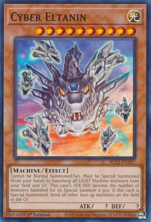 Cyber Eltanin (BLC1-EN107) - Battles of Legend: Chapter 1 1st Edition - Premium Yugioh Single from Konami - Just $0.25! Shop now at Game Crave Tournament Store
