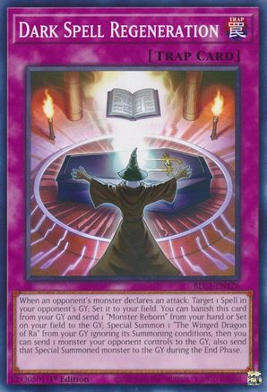 Dark Spell Regeneration (BLC1-EN126) - Battles of Legend: Chapter 1 1st Edition - Premium Yugioh Single from Konami - Just $0.25! Shop now at Game Crave Tournament Store