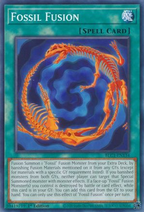 Fossil Fusion (BLC1-EN134) - Battles of Legend: Chapter 1 1st Edition - Premium Yugioh Single from Konami - Just $0.25! Shop now at Game Crave Tournament Store