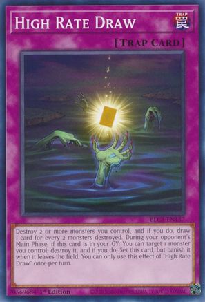 High Rate Draw (BLC1-EN137) - Battles of Legend: Chapter 1 1st Edition - Premium Yugioh Single from Konami - Just $0.25! Shop now at Game Crave Tournament Store