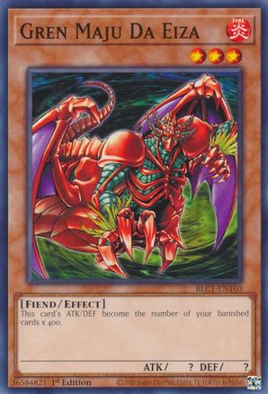 Gren Maju Da Eiza (BLC1-EN160) - Battles of Legend: Chapter 1 1st Edition - Premium Yugioh Single from Konami - Just $0.25! Shop now at Game Crave Tournament Store