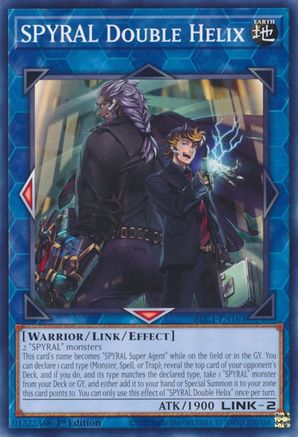 SPYRAL Double Helix (BLC1-EN163) - Battles of Legend: Chapter 1 1st Edition - Premium Yugioh Single from Konami - Just $0.25! Shop now at Game Crave Tournament Store
