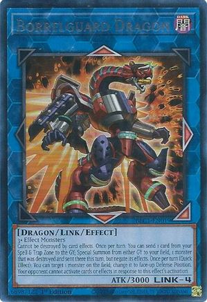 Borrelguard Dragon (Silver) (BLC1-EN019) - Battles of Legend: Chapter 1 1st Edition - Premium Yugioh Single from Konami - Just $0.25! Shop now at Game Crave Tournament Store