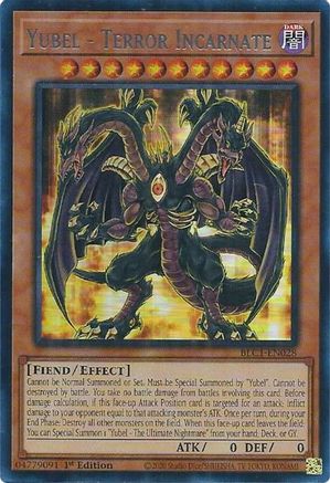 Yubel - Terror Incarnate (Silver) (BLC1-EN028) - Battles of Legend: Chapter 1 1st Edition - Premium Yugioh Single from Konami - Just $0.42! Shop now at Game Crave Tournament Store