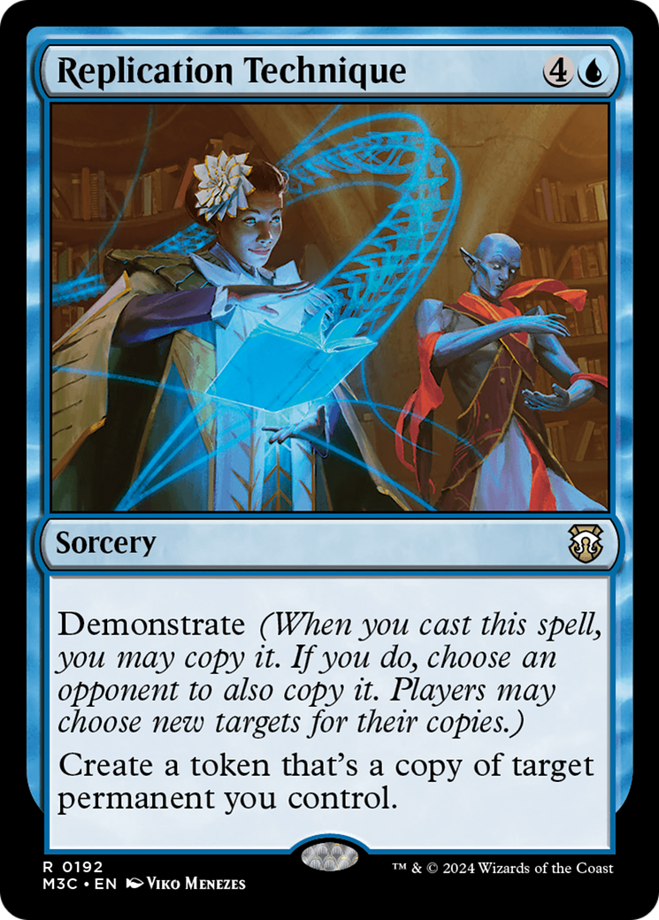 Replication Technique (M3C-192) - Modern Horizons 3 Commander - Premium MTG Single from Wizards of the Coast - Just $0.25! Shop now at Game Crave Tournament Store
