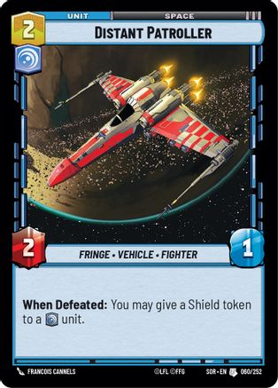 Distant Patroller (60) - Spark of Rebellion - Premium Star Wars: Unlimited Single from Spark of Rebellion - Just $0.08! Shop now at Game Crave Tournament Store