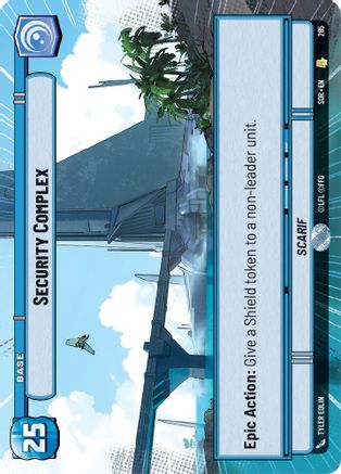 Security Complex (Hyperspace) (SPARK OF REBELLION) Foil - Premium Star Wars: Unlimited Single from Spark of Rebellion - Just $1.98! Shop now at Game Crave Tournament Store