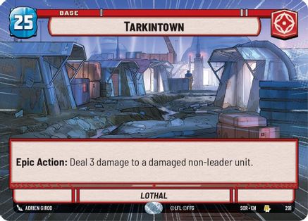 Tarkintown (Hyperspace) (SPARK OF REBELLION) - Premium Star Wars: Unlimited Single from Spark of Rebellion - Just $3.04! Shop now at Game Crave Tournament Store
