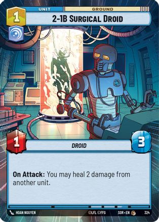 2-1B Surgical Droid (Hyperspace) (SPARK OF REBELLION) - Premium Star Wars: Unlimited Single from Spark of Rebellion - Just $0.08! Shop now at Game Crave Tournament Store