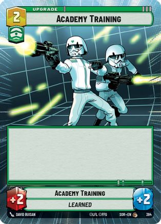 Academy Training (Hyperspace) (SPARK OF REBELLION) - Premium Star Wars: Unlimited Single from Spark of Rebellion - Just $0.08! Shop now at Game Crave Tournament Store