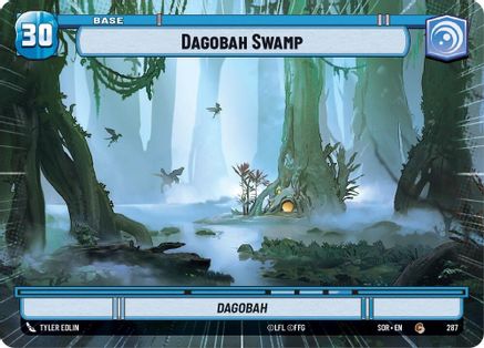 Dagobah Swamp // Experience (Hyperspace) (287 // T03) - Spark of Rebellion - Premium Star Wars: Unlimited Single from Spark of Rebellion - Just $0.08! Shop now at Game Crave Tournament Store