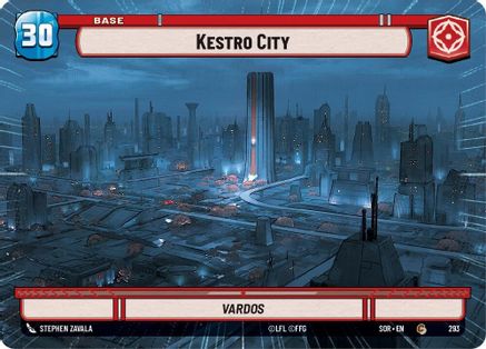 Kestro City // Shield (Hyperspace) (293 // T04) - Spark of Rebellion - Premium Star Wars: Unlimited Single from Spark of Rebellion - Just $0.08! Shop now at Game Crave Tournament Store