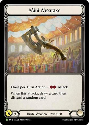 Mini Meataxe - LGS238 (LGS238) - Flesh and Blood: Promo Cards Rainbow Foil