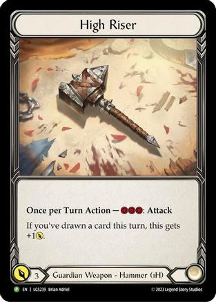 High Riser - LGS239 (LGS239) - Flesh and Blood: Promo Cards Rainbow Foil