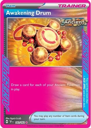 Awakening Drum 141 - SV05 Temporal Forces - Premium Pokemon Single from Nintendo - Just $0.53! Shop now at Game Crave Tournament Store