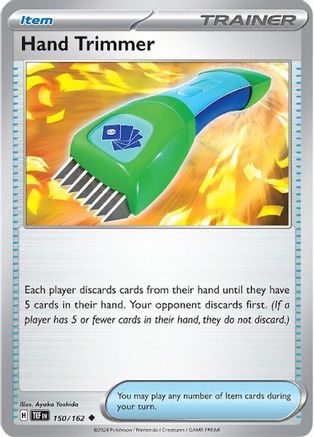 Hand Trimmer 150 - SV05 Temporal Forces - Premium Pokemon Single from Nintendo - Just $0.25! Shop now at Game Crave Tournament Store