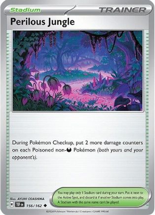 Perilous Jungle 156 - SV05 Temporal Forces - Premium Pokemon Single from Nintendo - Just $0.25! Shop now at Game Crave Tournament Store