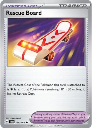 Rescue Board 159 - SV05 Temporal Forces Reverse Holofoil - Premium Pokemon Single from Nintendo - Just $0.26! Shop now at Game Crave Tournament Store