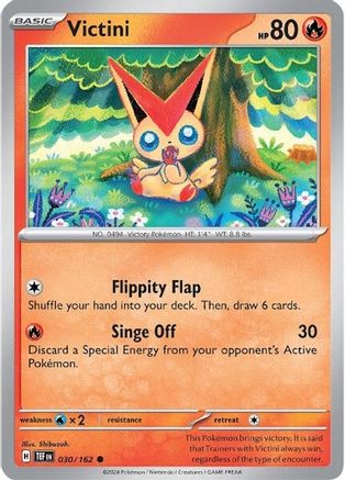 Victini 30 - SV05 Temporal Forces - Premium Pokemon Single from Nintendo - Just $0.25! Shop now at Game Crave Tournament Store